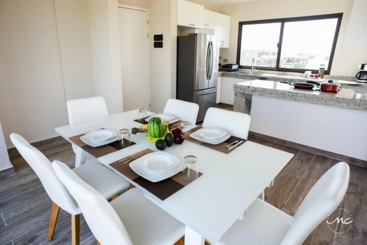 Penthouse Blue Luxury La Veleta Apartment ตูลุม ภายนอก รูปภาพ
