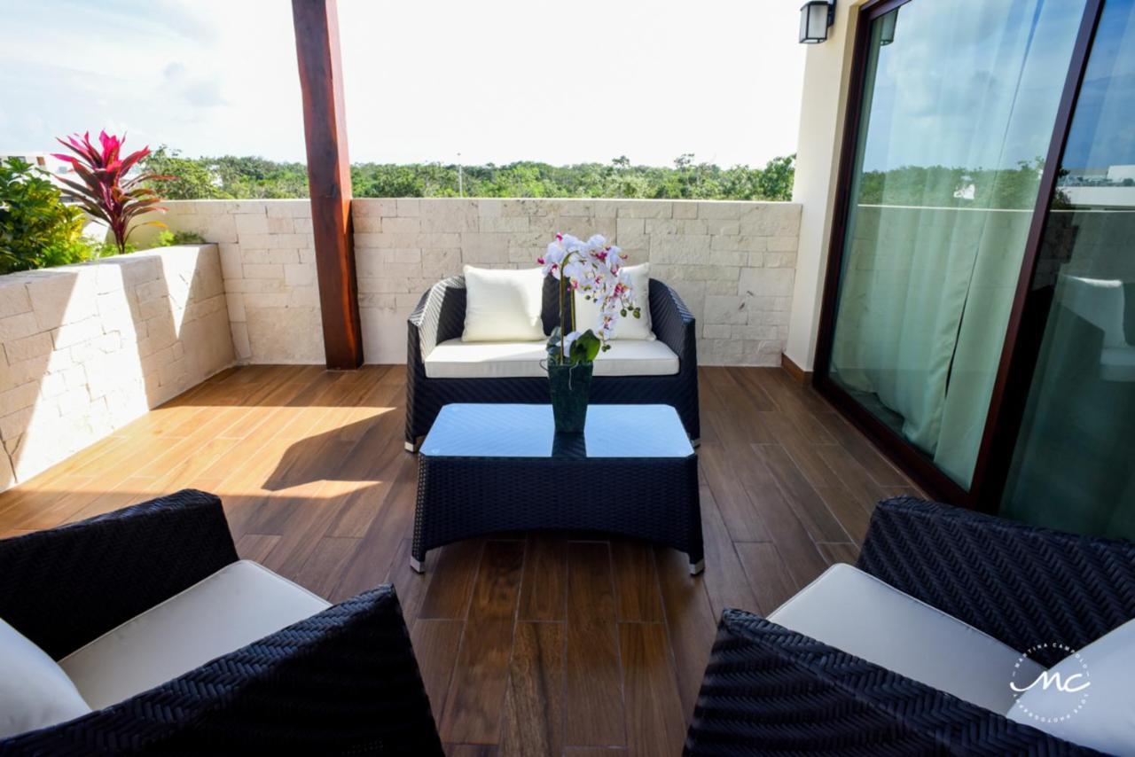 Penthouse Blue Luxury La Veleta Apartment ตูลุม ภายนอก รูปภาพ