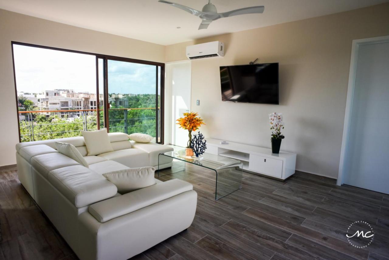Penthouse Blue Luxury La Veleta Apartment ตูลุม ภายนอก รูปภาพ